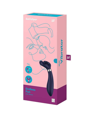 Satisfyer Partner Endless Fun 3 Vibrator Blue