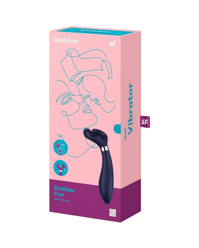 Satisfyer Partner Endless Fun 3 Vibrator Blue