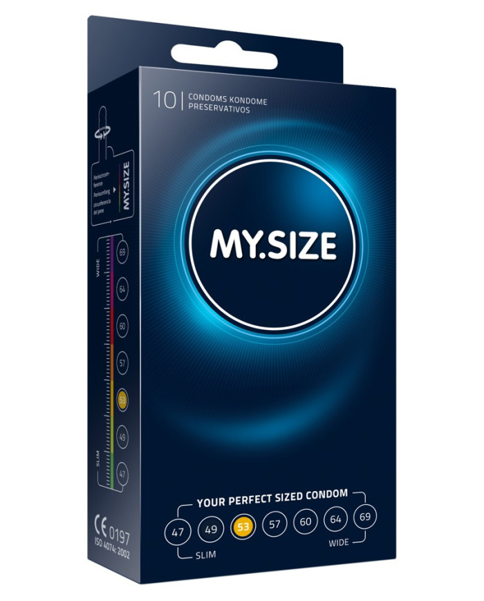 MY.SIZE 53 mm 10-pcs