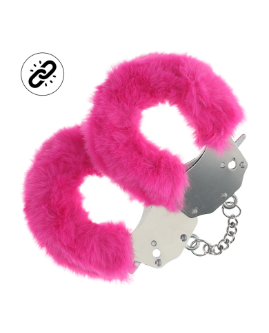 Heavy-duty Fluffy Handcuffs - Pink