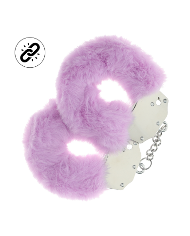 Heavy-duty Fluffy Handcuffs - Lavender