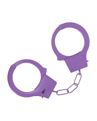 Classic Metal Handcuffs - Purple