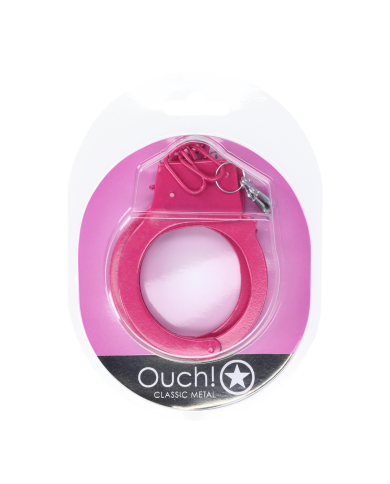 Classic Metal Handcuffs - Pink