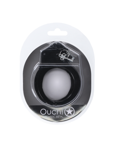 Classic Metal Handcuffs - Black
