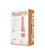 Vibrating and Thrusting Straight Cock with Balls - 8   20,5 cm - Flesh