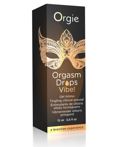 Orgie Orgasm Drops Vibe! 15 ml Orgie Orgasm Drops Vibe! 15 ml