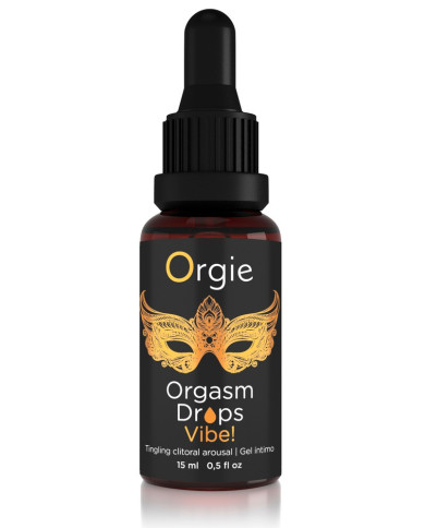 Orgie Orgasm Drops Vibe! 15 ml Orgie Orgasm Drops Vibe! 15 ml