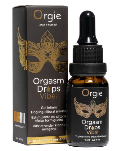Orgie Orgasm Drops Vibe! 15 ml Orgie Orgasm Drops Vibe! 15 ml