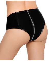 Vinyl Pants with a Zip 