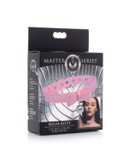 Master Series Sugar Kitty Cat Bell Collar Pink Silver