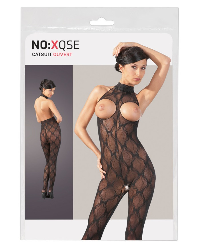 Catsuit open bust S-L