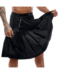 Men s Kilt Black 