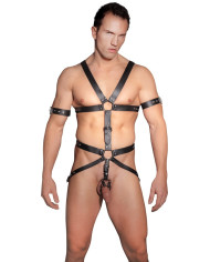 Mens Leather Harness 