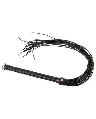 Leather flogger corduroy