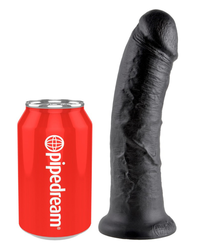 King Cock 8 inch Black King Cock 8 inch Black