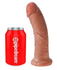 King Cock 8 inch Tan