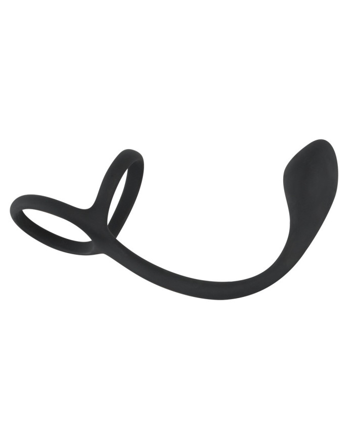 Black Velvets Cock   Ball ring