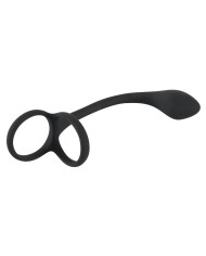 Black Velvets Cock   Ball ring