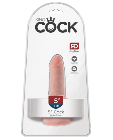 King Cock 5 inch Flesh King Cock 5 inch Flesh