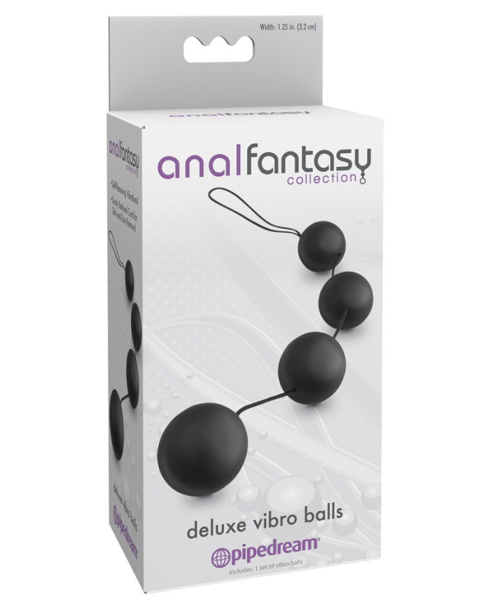 AFC Deluxe Vibro Balls Black