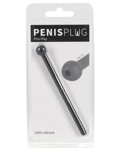 Penis Plug Piss Play black Penis Plug Piss Play black