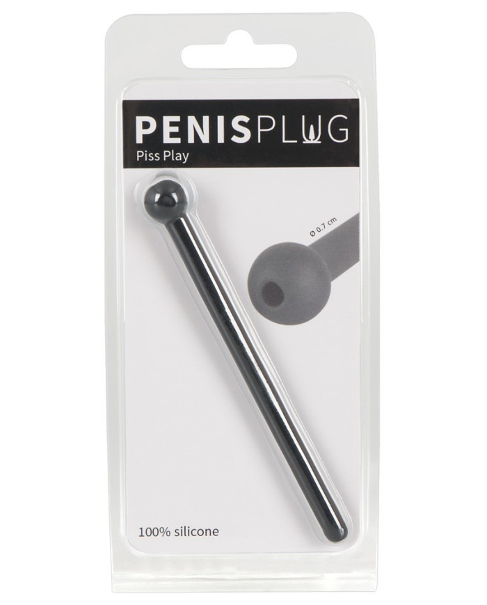 Penis Plug Piss Play black Penis Plug Piss Play black