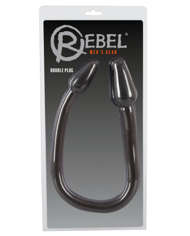 Nature Skin Double Plug Black Nature Skin Double Plug Black