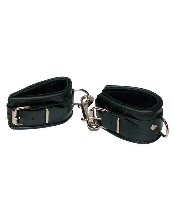 Leather Handcuffs Padded Leather Handcuffs Padded