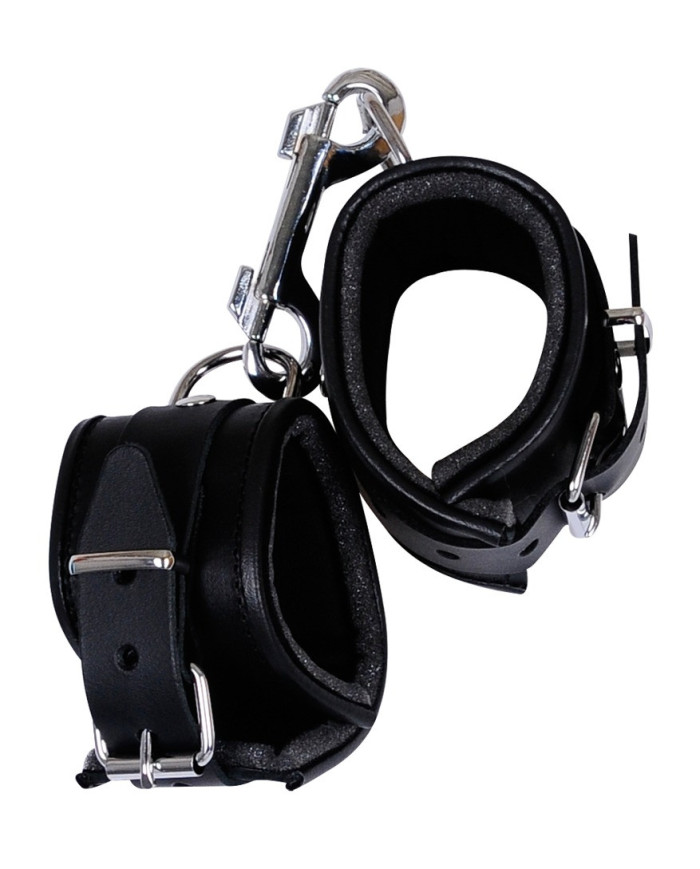 Leather Handcuffs Padded Leather Handcuffs Padded