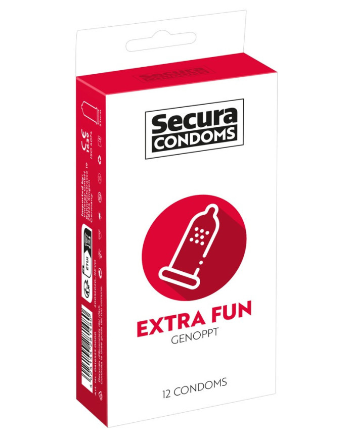 Secura Extra Fun 12pcs Box