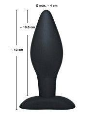 Black Velvets Large Plug