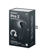Pro 2 Generation 3with Liquid Air Technology  Vibration and Bluetooth App black Pro 2 Generation 3with Liquid Air Technology  Vibration and Bluetooth App black
