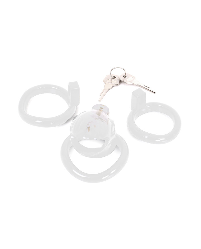 Plastic Chastity Cage Clear