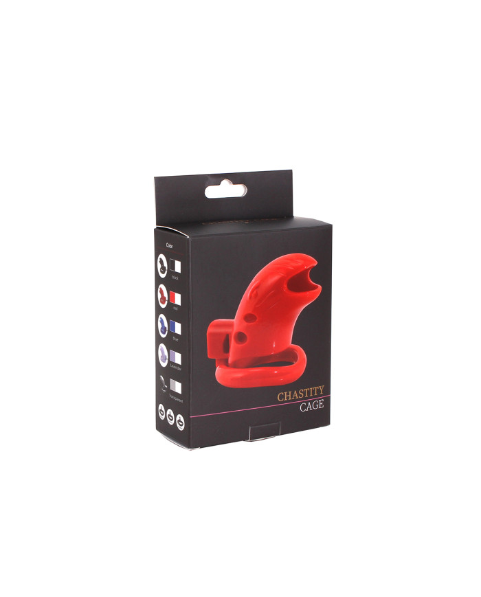 Plastic Chastity Cage Clear