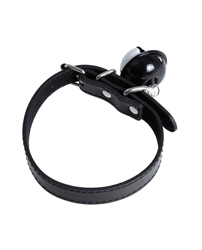 Collar with Bell PU-Leather
