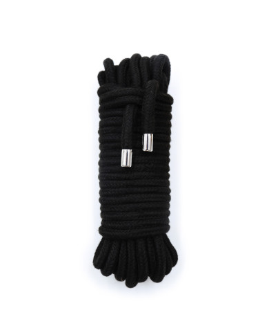 20 Meter BDSM Cotton Rope Black 20 Meter BDSM Cotton Rope Black