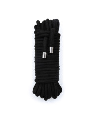 20 Meter BDSM Cotton Rope Black