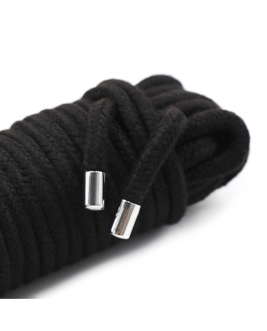 20 Meter BDSM Cotton Rope Black