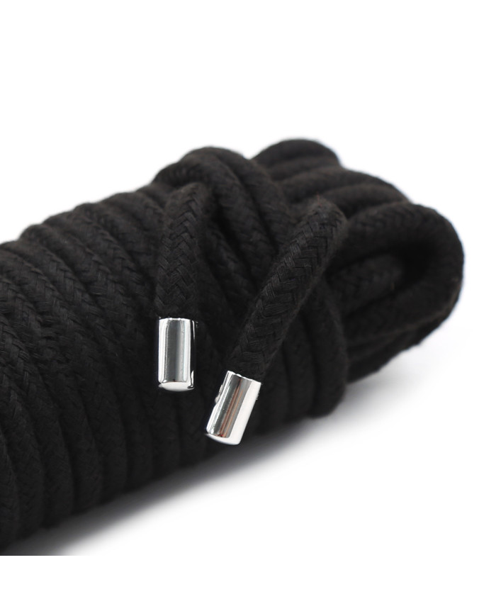 20 Meter BDSM Cotton Rope Black