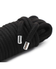 20 Meter BDSM Cotton Rope Black