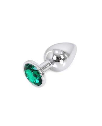 Buttplug Aluminium Green Large Buttplug Aluminium Green Large