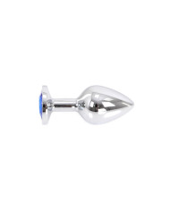 Buttplug Aluminium Blue Medium