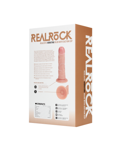 Vibrating Regular Curved Cock - 6   15,5 cm - Flesh Vibrating Regular Curved Cock - 6   15,5 cm - Flesh