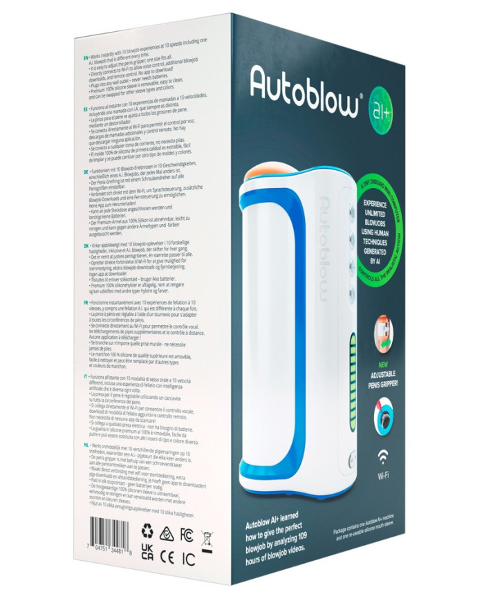 Autoblow AI  UK Plug Version