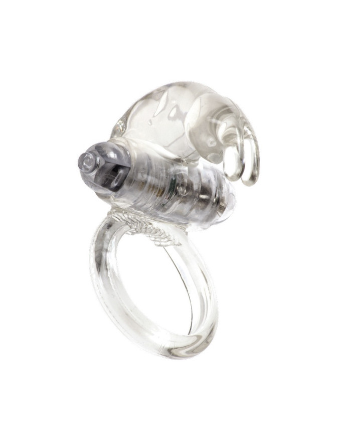 Me You Us Classic Rabbit Cock Ring Transparent