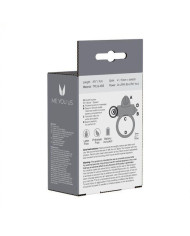 Me You Us Classic Rabbit Cock Ring Transparent