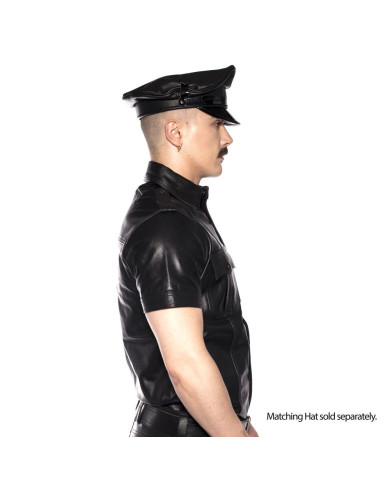 Prowler RED Police Shirt Black Medium