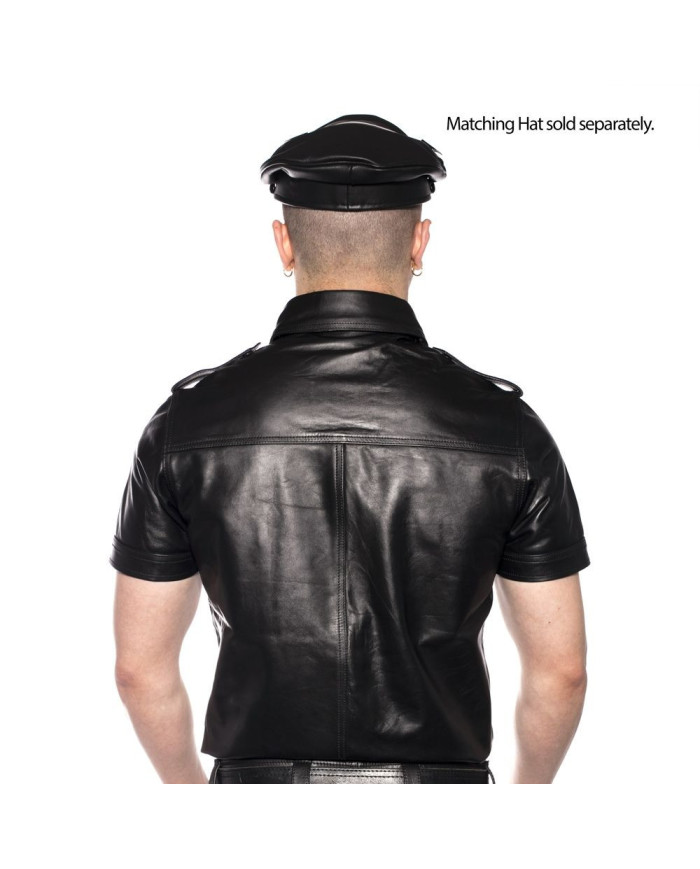 Prowler RED Police Shirt Black Medium