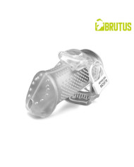 BRUTUS Airmesh Chastity Cage - Clear