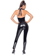 Vinyl Jumpsuit Zip 